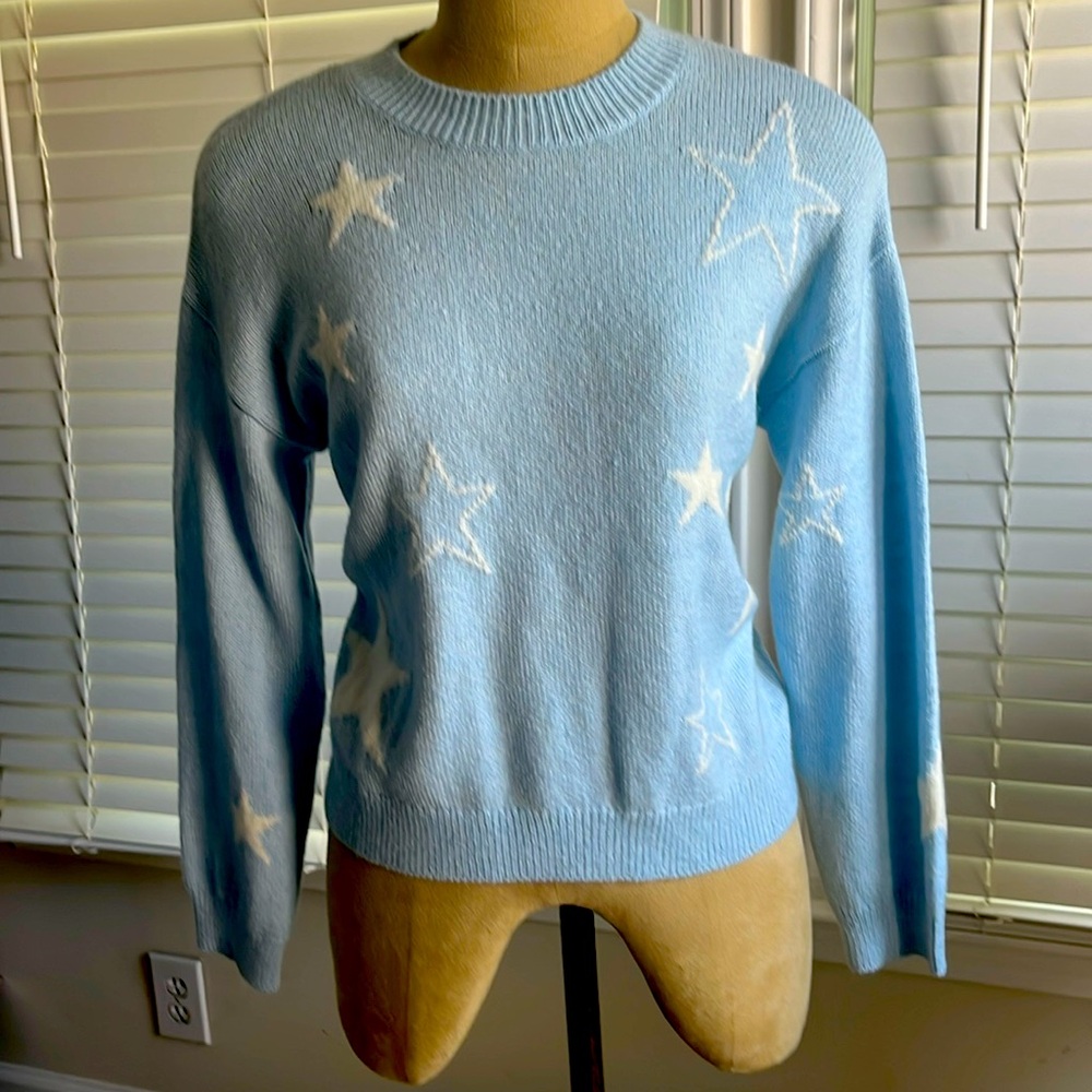 Rails womens super soft sweater with stars. Size XS. PERFECT CONDITION